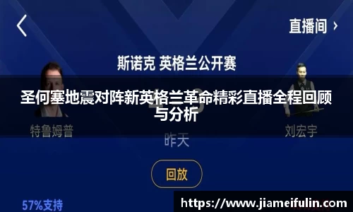 圣何塞地震对阵新英格兰革命精彩直播全程回顾与分析